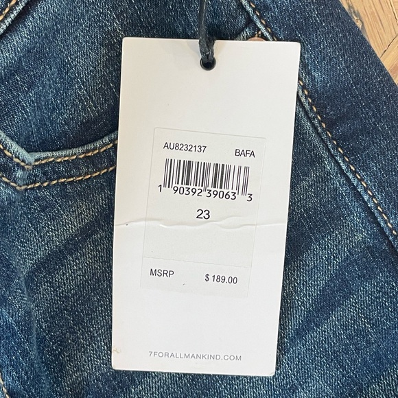 Women’s 7 for all mankind bair jeans - Picture 4 of 4